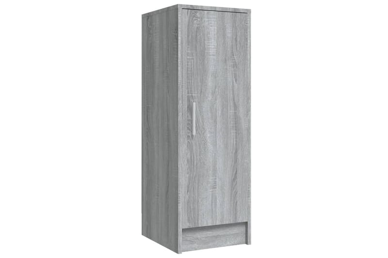 beBasic Skohylle grå sonoma 32x35x92 cm konstruert tre - GrÃ¥ - Oppbevaring - Skooppbevaring