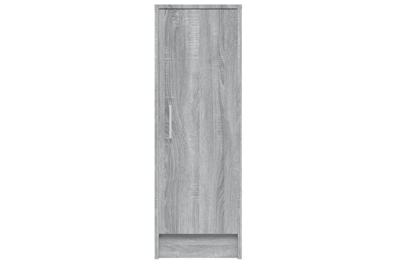 beBasic Skohylle grå sonoma 32x35x92 cm konstruert tre - GrÃ¥ - Oppbevaring - Skooppbevaring