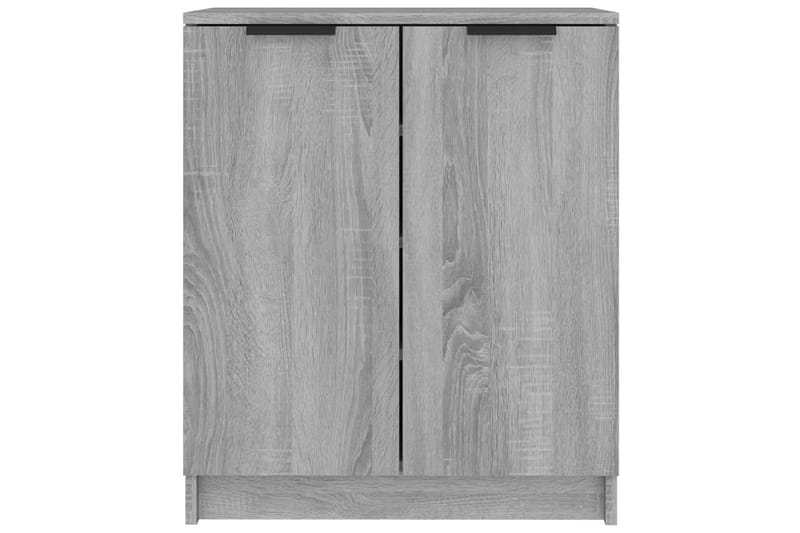 beBasic Skohylle grå sonoma 59x35x70 cm konstruert tre - GrÃ¥ - Oppbevaring - Skooppbevaring
