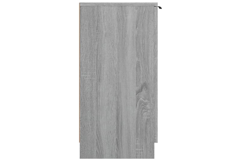 beBasic Skohylle grå sonoma 59x35x70 cm konstruert tre - GrÃ¥ - Oppbevaring - Skooppbevaring