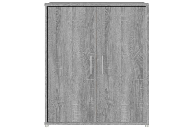 beBasic Skohylle grå sonoma 60x35x70 cm konstruert tre - GrÃ¥ - Oppbevaring - Skooppbevaring