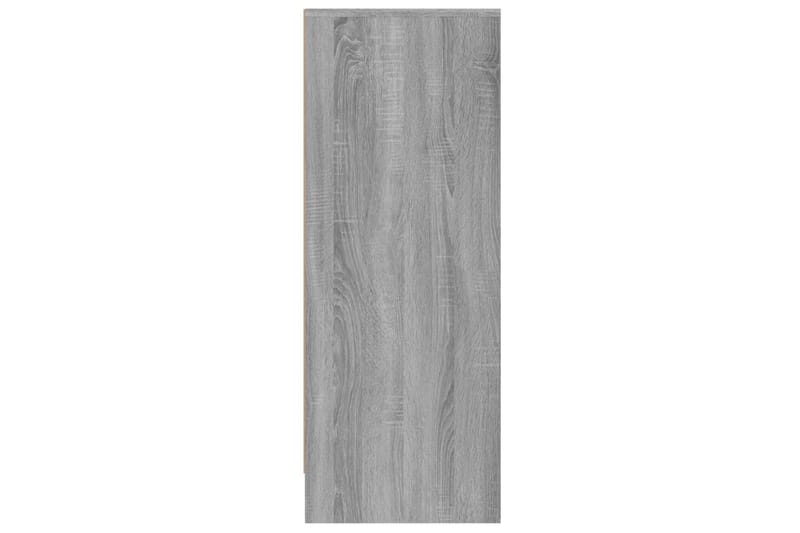 beBasic Skohylle grå sonoma 60x35x92 cm konstruert tre - GrÃ¥ - Oppbevaring - Skooppbevaring