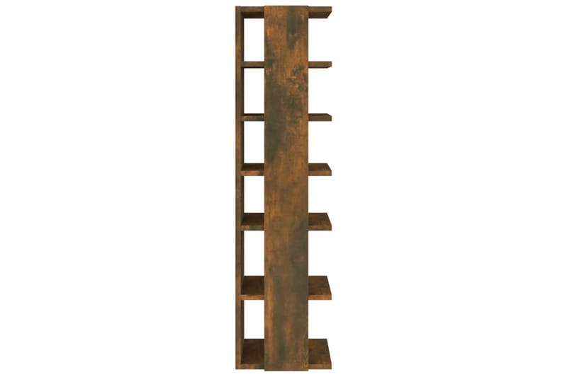 beBasic Skohylle røkt eik 25x27x102 cm konstruert tre - Brun - Oppbevaring - Skooppbevaring