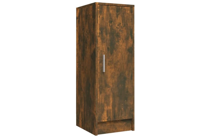 beBasic Skohylle røkt eik 32x35x92 cm konstruert tre - Brun - Oppbevaring - Skooppbevaring