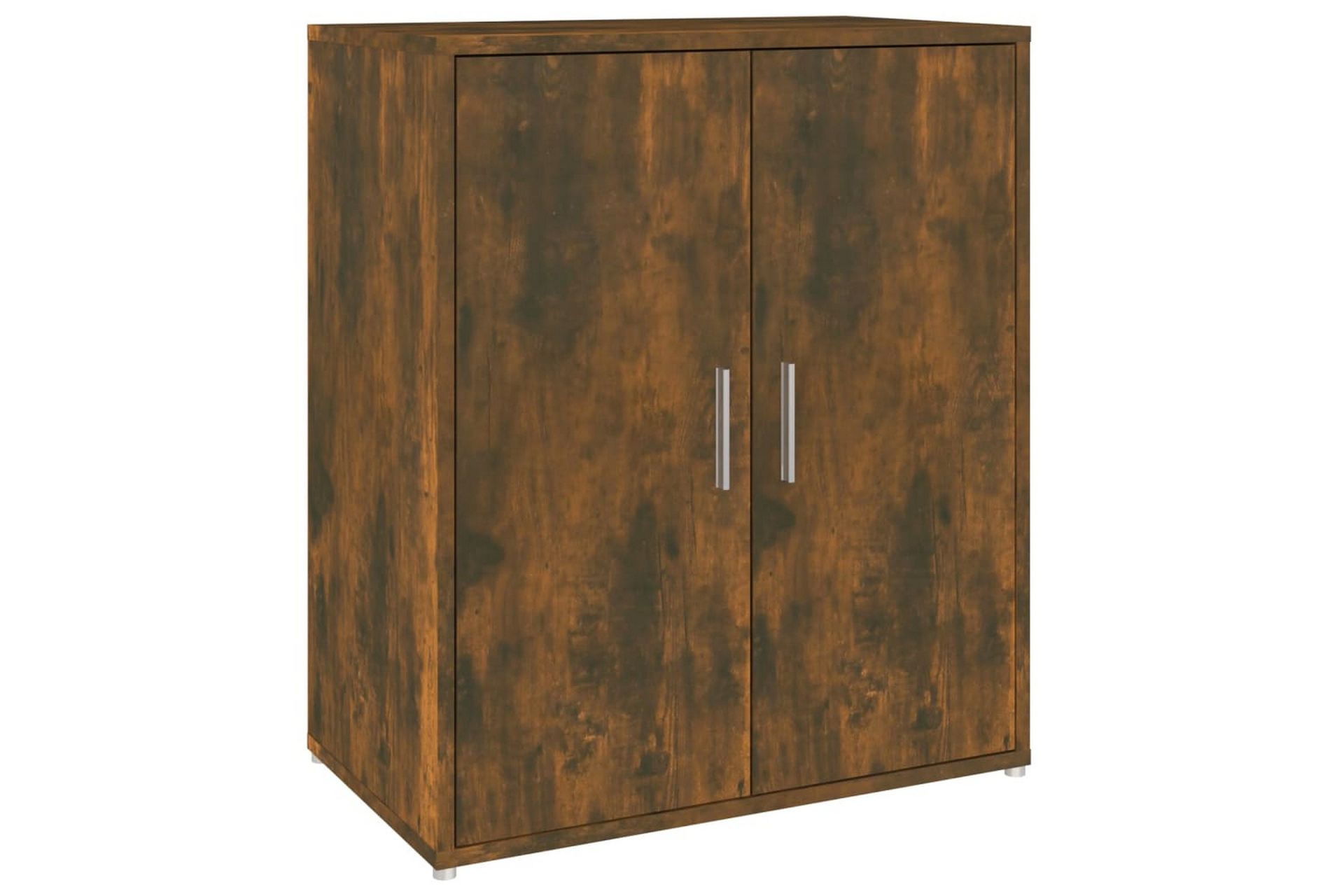 beBasic Skohylle røkt eik 60x35x70 cm konstruert tre - Brun - Oppbevaring - Skooppbevaring