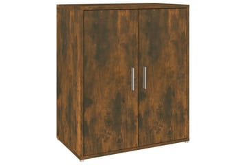 beBasic Skohylle røkt eik 60x35x70 cm konstruert tre - Brun - Oppbevaring - Skooppbevaring