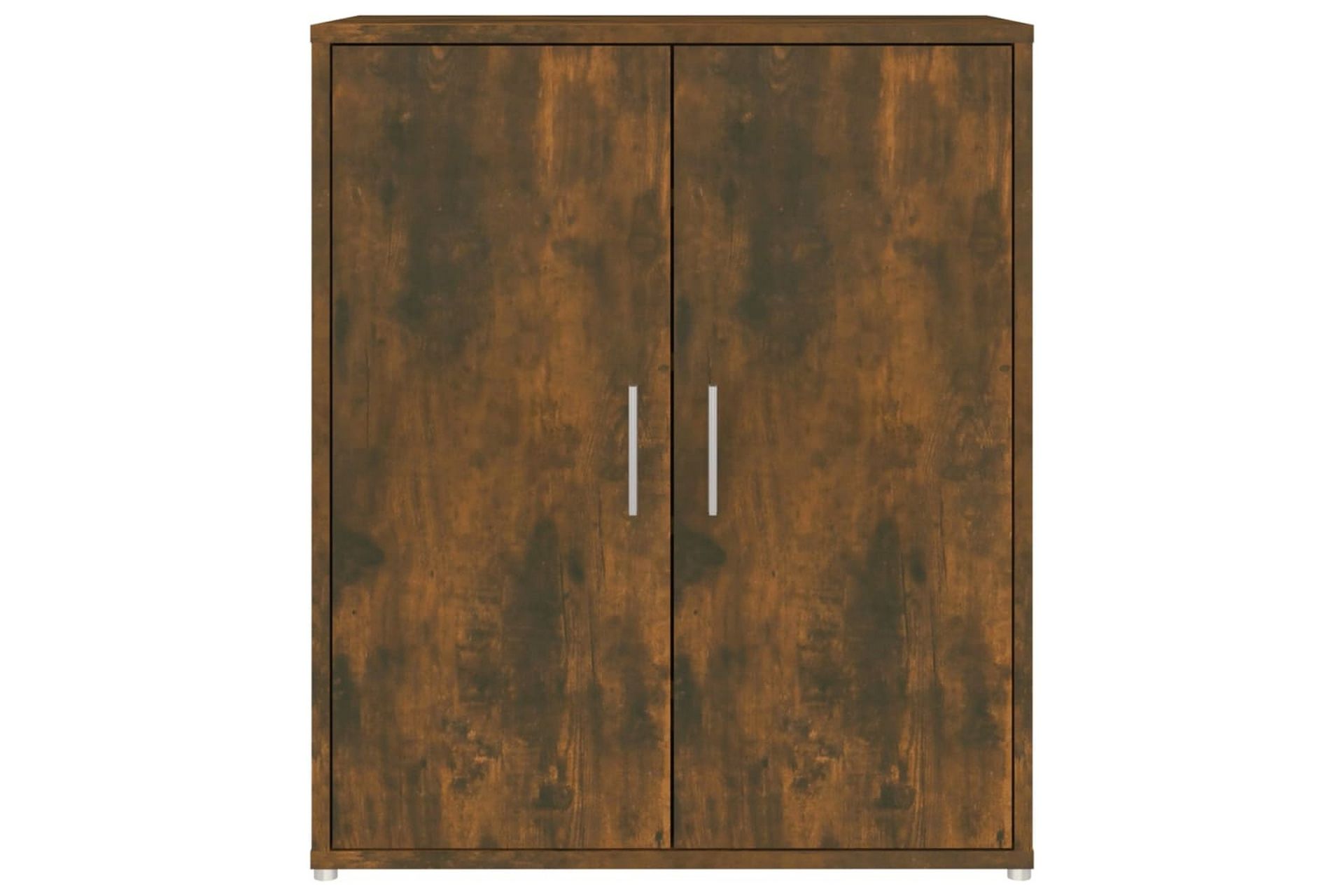 beBasic Skohylle røkt eik 60x35x70 cm konstruert tre - Brun - Oppbevaring - Skooppbevaring