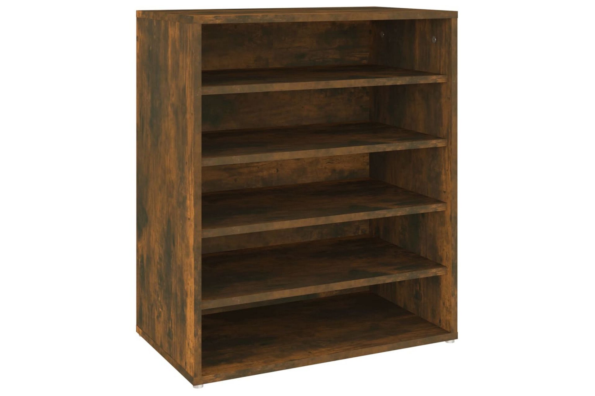beBasic Skohylle røkt eik 60x35x70 cm konstruert tre - Brun - Oppbevaring - Skooppbevaring