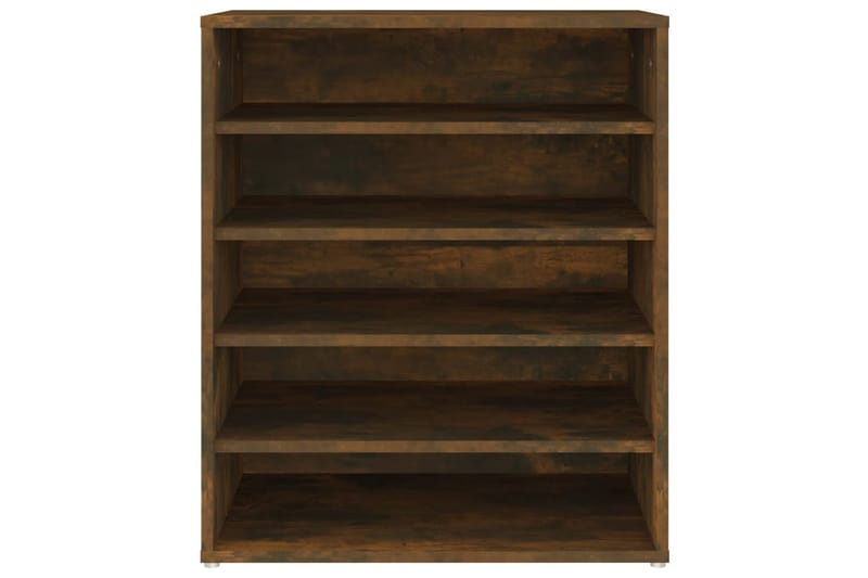beBasic Skohylle røkt eik 60x35x70 cm konstruert tre - Brun - Oppbevaring - Skooppbevaring