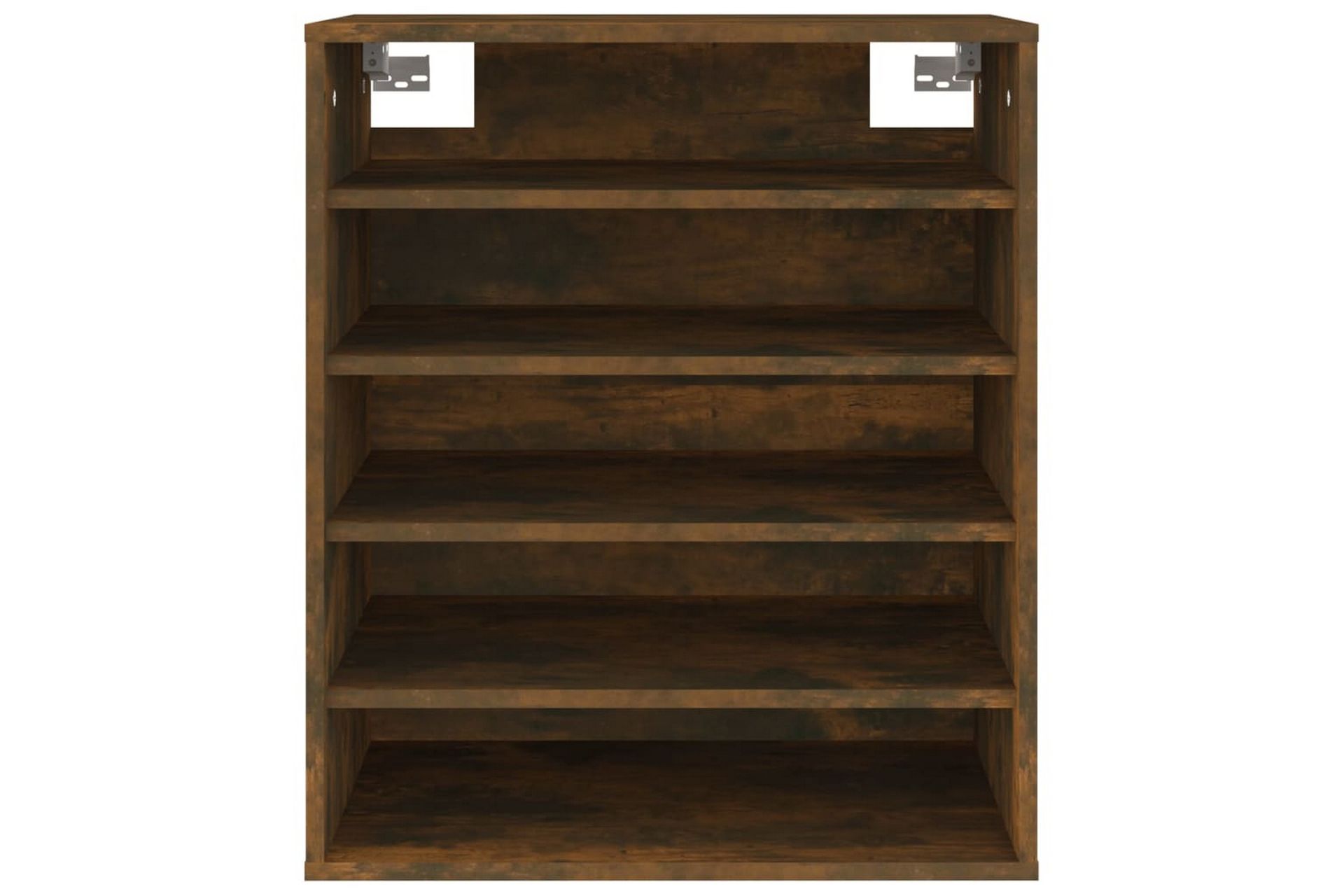 beBasic Skohylle røkt eik 60x35x70 cm konstruert tre - Brun - Oppbevaring - Skooppbevaring