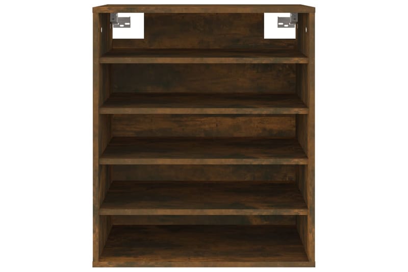 beBasic Skohylle røkt eik 60x35x70 cm konstruert tre - Brun - Oppbevaring - Skooppbevaring