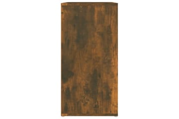 beBasic Skohylle røkt eik 60x35x70 cm konstruert tre - Brun - Oppbevaring - Skooppbevaring