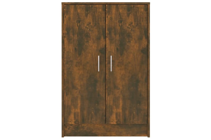 beBasic Skohylle røkt eik 60x35x92 cm konstruert tre - Brun - Oppbevaring - Skooppbevaring