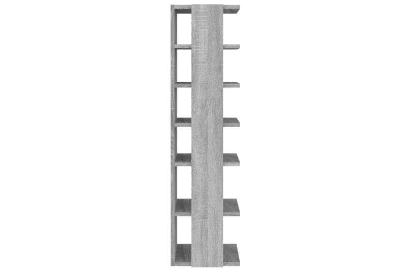beBasic Skohyller 2 stk grå sonoma 25x27x102 cm konstruert tre - GrÃ¥ - Oppbevaring - Skooppbevaring