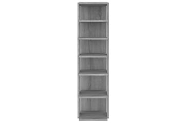 beBasic Skohyller 2 stk grå sonoma 25x27x102 cm konstruert tre - GrÃ¥ - Oppbevaring - Skooppbevaring
