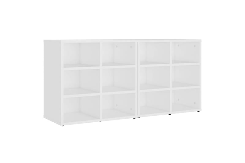 beBasic Skoskap 2 stk hvit 52,5x30x50 cm - Hvit - Oppbevaring - Skooppbevaring - Skoskap