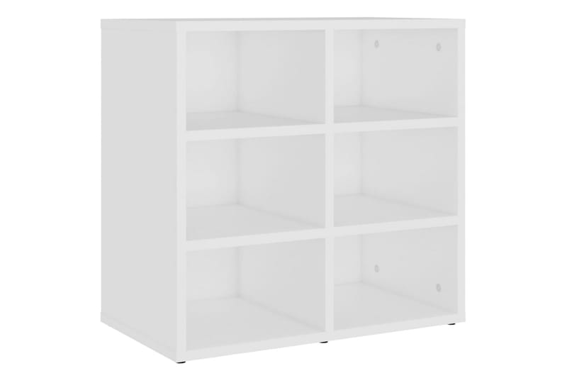 beBasic Skoskap 2 stk hvit 52,5x30x50 cm - Hvit - Oppbevaring - Skooppbevaring - Skoskap