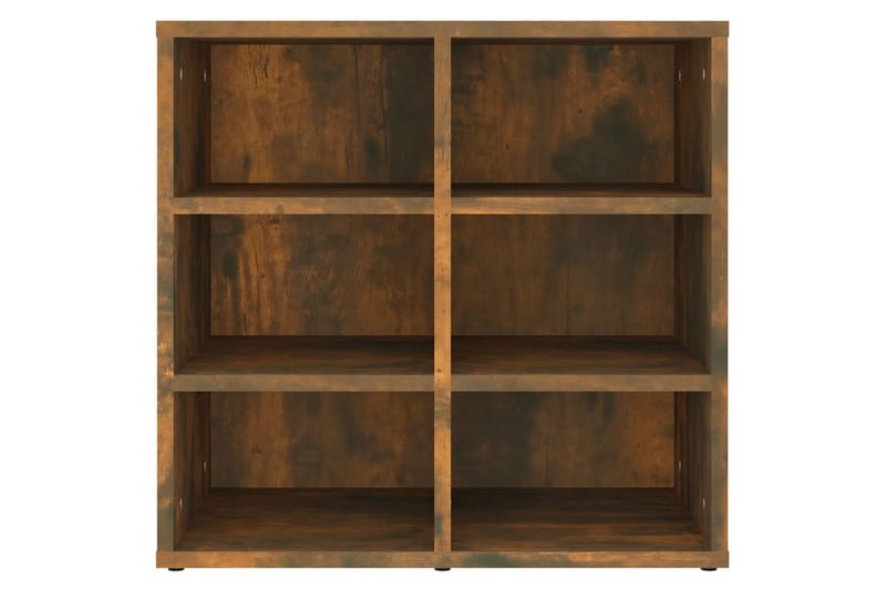 beBasic Skoskap 2 stk røkt eik 52,5x30x50 cm - Brun - Oppbevaring - Skooppbevaring - Skoskap