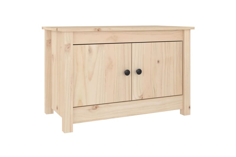 beBasic Skoskap 70x38x45,5 cm heltre furu - Brun - Oppbevaring - Skooppbevaring - Skoskap