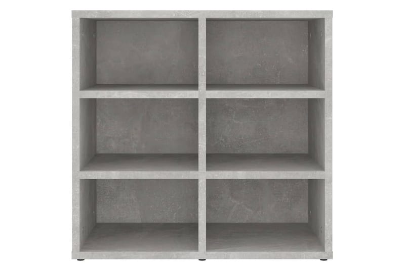 beBasic Skoskap betonggrå 2 stk 52,5x30x50 cm - GrÃ¥ - Oppbevaring - Skooppbevaring - Skoskap