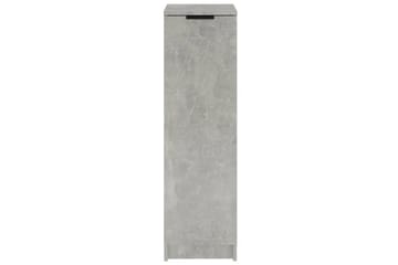 beBasic Skoskap betonggrå 30x35x100 cm konstruert tre - GrÃ¥ - Oppbevaring - Skooppbevaring - Skoskap