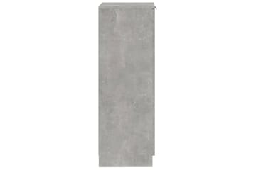 beBasic Skoskap betonggrå 30x35x100 cm konstruert tre - GrÃ¥ - Oppbevaring - Skooppbevaring - Skoskap