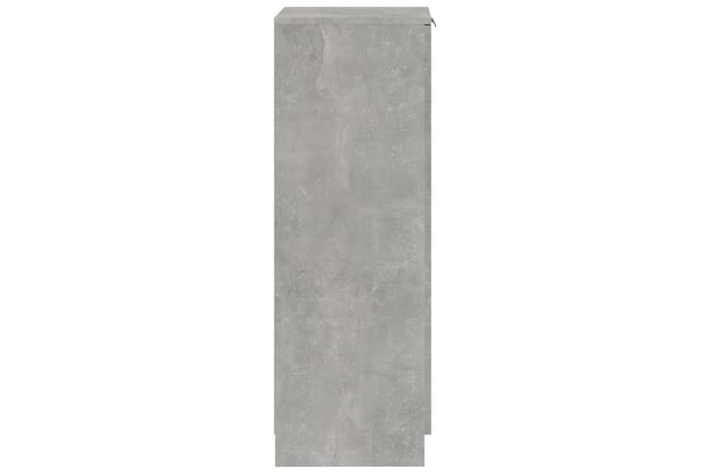 beBasic Skoskap betonggrå 30x35x100 cm konstruert tre - GrÃ¥ - Oppbevaring - Skooppbevaring - Skoskap
