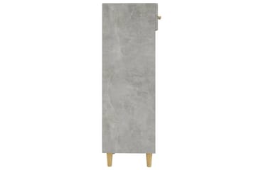 beBasic Skoskap betonggrå 30x35x105 cm konstruert tre - GrÃ¥ - Oppbevaring - Skooppbevaring - Skoskap