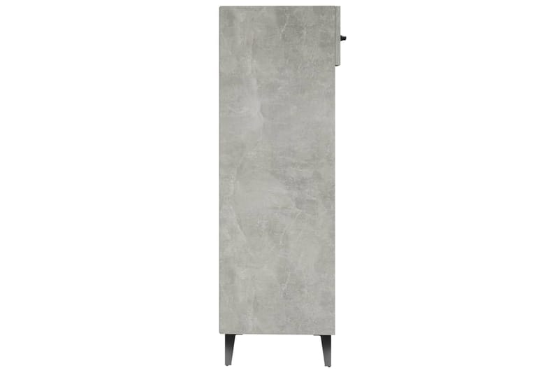 beBasic Skoskap betonggrå 30x35x105 cm konstruert tre - GrÃ¥ - Oppbevaring - Skooppbevaring - Skoskap