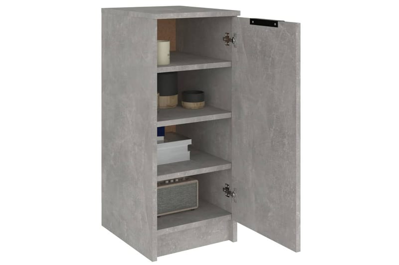 beBasic Skoskap betonggrå 30x35x70 cm konstruert tre - GrÃ¥ - Oppbevaring - Skooppbevaring - Skoskap