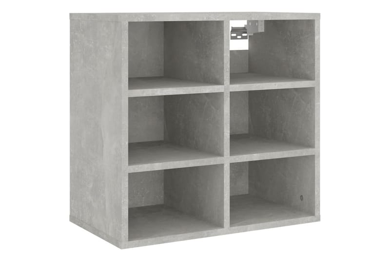 beBasic Skoskap betonggrå 52,5x30x50 cm - GrÃ¥ - Oppbevaring - Skooppbevaring - Skoskap