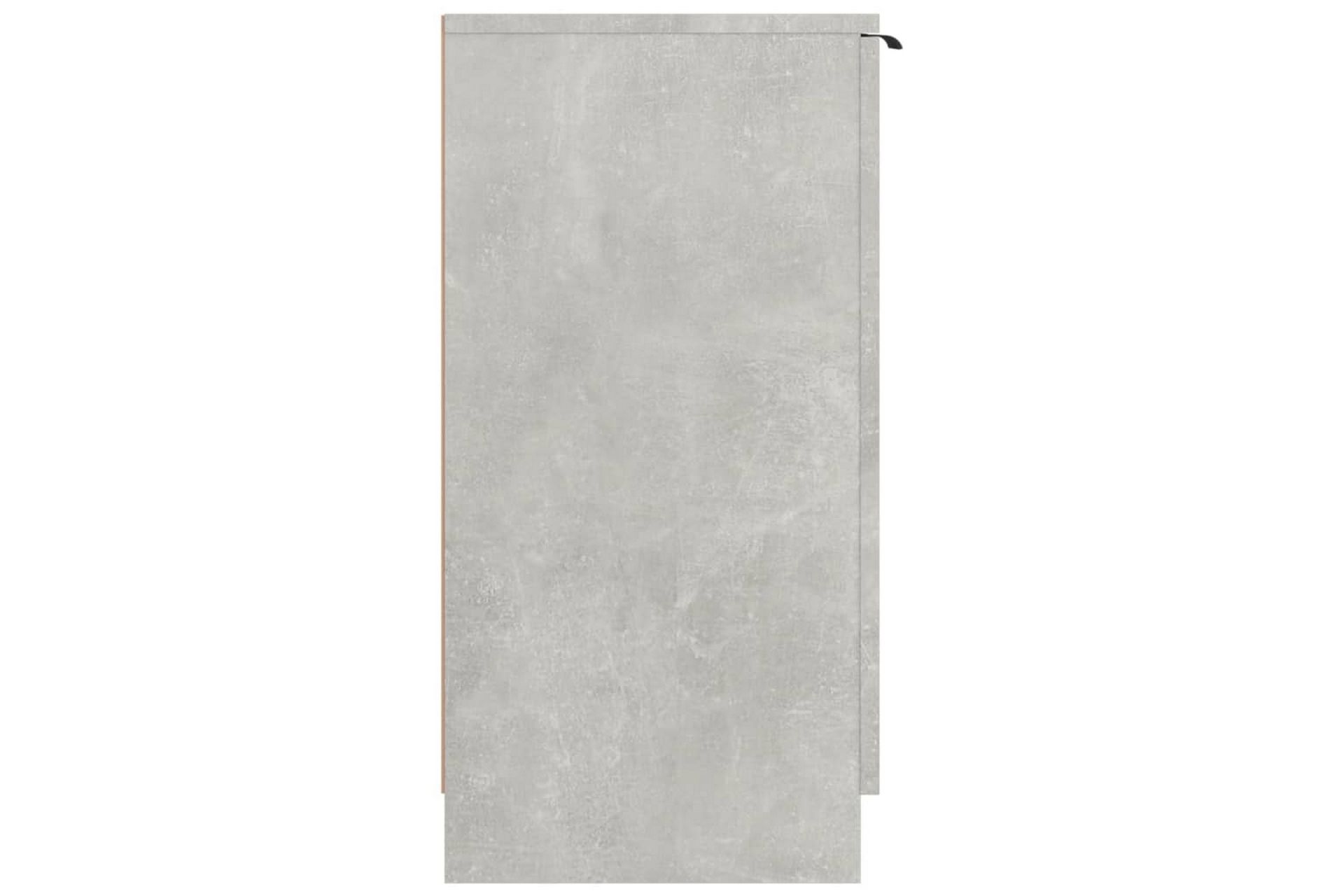 beBasic Skoskap betonggrå 59x35x70 cm konstruert tre - GrÃ¥ - Oppbevaring - Skooppbevaring - Skoskap