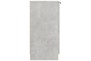beBasic Skoskap betonggrå 59x35x70 cm konstruert tre - GrÃ¥ - Oppbevaring - Skooppbevaring - Skoskap