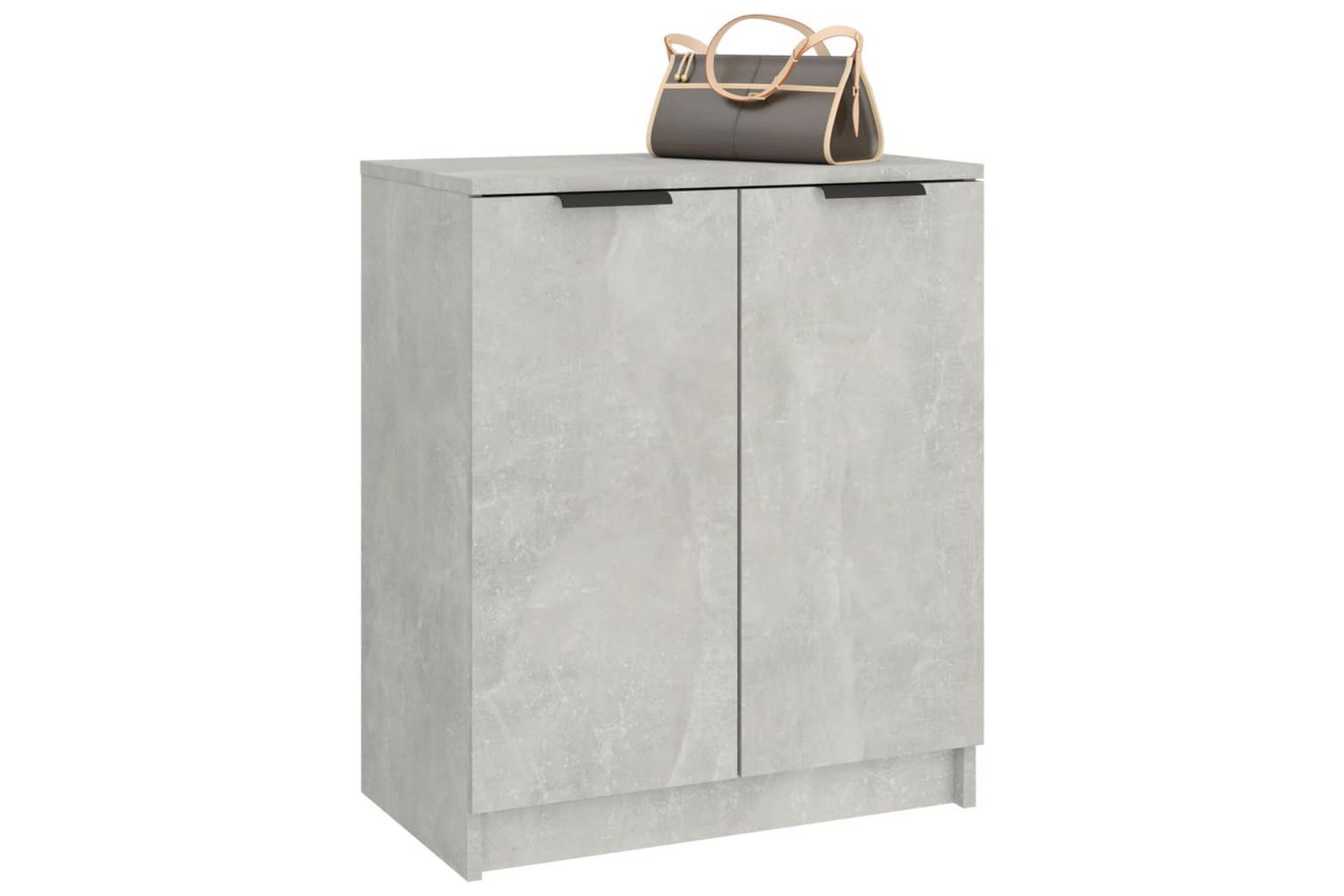 beBasic Skoskap betonggrå 59x35x70 cm konstruert tre - GrÃ¥ - Oppbevaring - Skooppbevaring - Skoskap