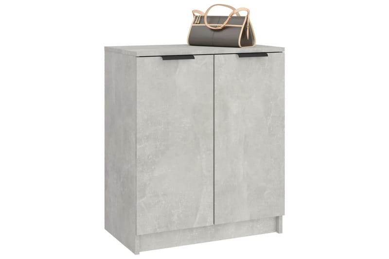 beBasic Skoskap betonggrå 59x35x70 cm konstruert tre - GrÃ¥ - Oppbevaring - Skooppbevaring - Skoskap