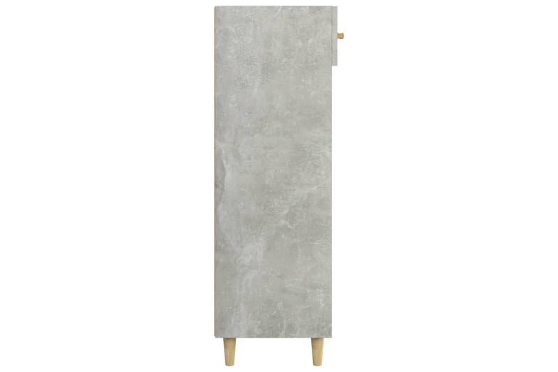 beBasic Skoskap betonggrå 60x35x105 cm konstruert tre - GrÃ¥ - Oppbevaring - Skooppbevaring - Skoskap