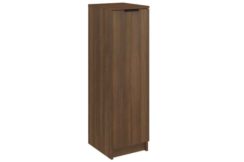 beBasic Skoskap brun eik 30x35x100 cm konstruert tre - Brun - Oppbevaring - Skooppbevaring