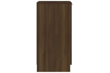 beBasic Skoskap brun eik 30x35x70 cm konstruert tre - Brun - Oppbevaring - Skooppbevaring