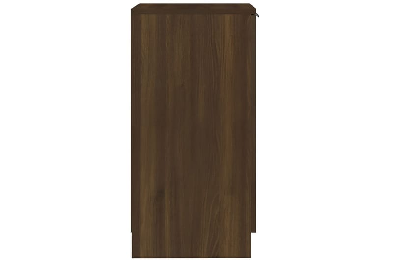 beBasic Skoskap brun eik 30x35x70 cm konstruert tre - Brun - Oppbevaring - Skooppbevaring