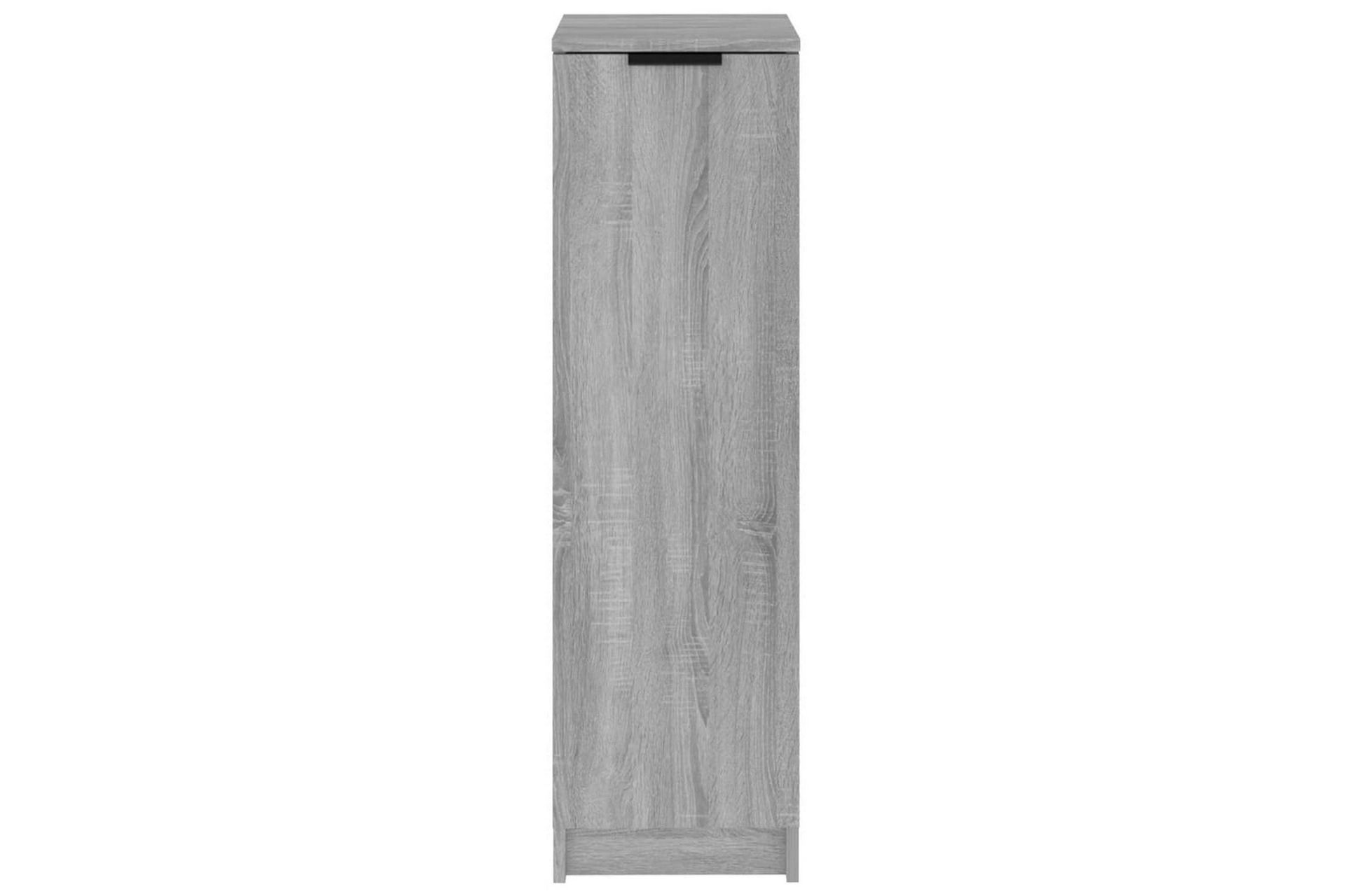 beBasic Skoskap grå sonoma 30x35x100 cm konstruert tre - GrÃ¥ - Oppbevaring - Skooppbevaring
