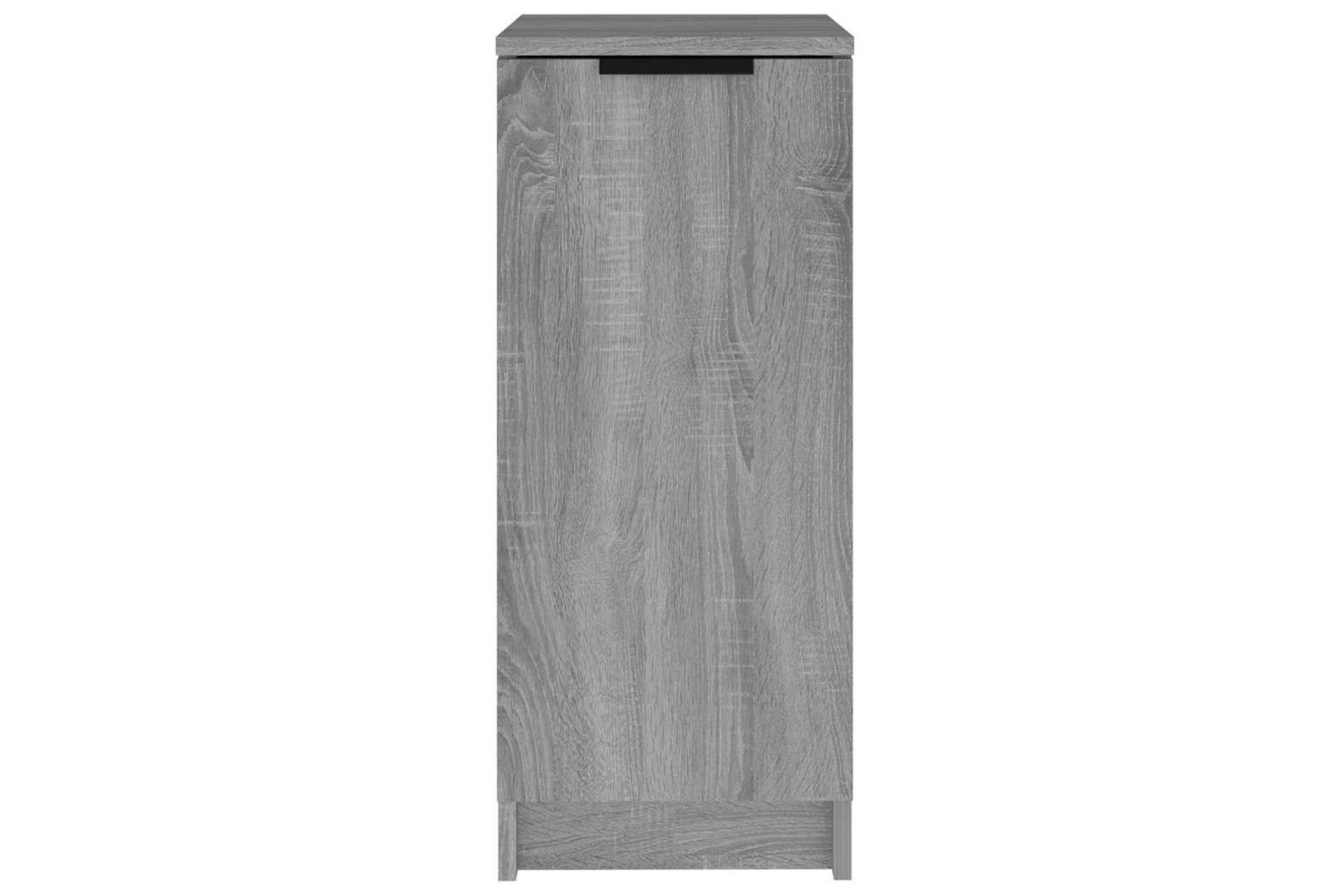 beBasic Skoskap grå sonoma 30x35x70 cm konstruert tre - GrÃ¥ - Oppbevaring - Skooppbevaring - Skoskap
