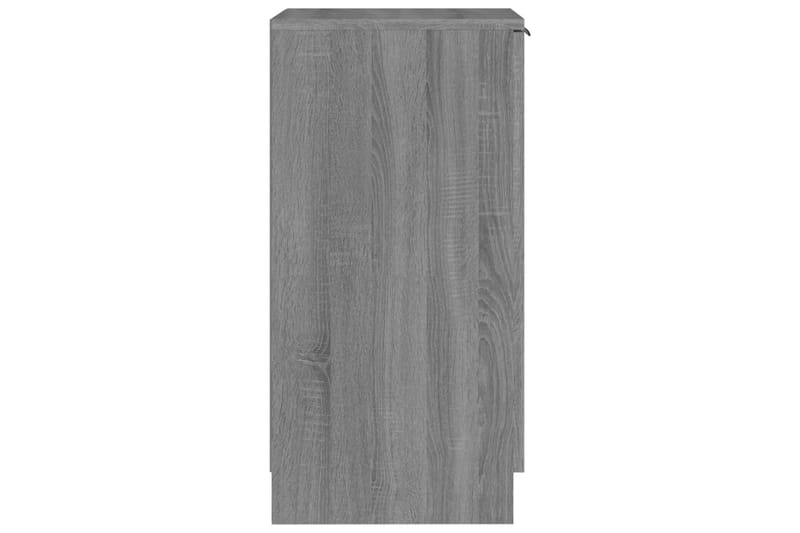 beBasic Skoskap grå sonoma 30x35x70 cm konstruert tre - GrÃ¥ - Oppbevaring - Skooppbevaring - Skoskap