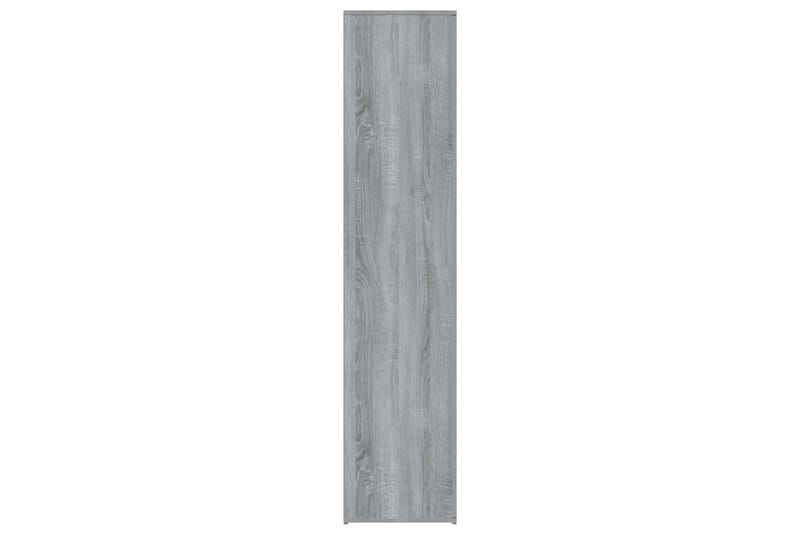 beBasic Skoskap grå sonoma 80x39x178 cm konstruert tre - GrÃ¥ - Oppbevaring - Skooppbevaring