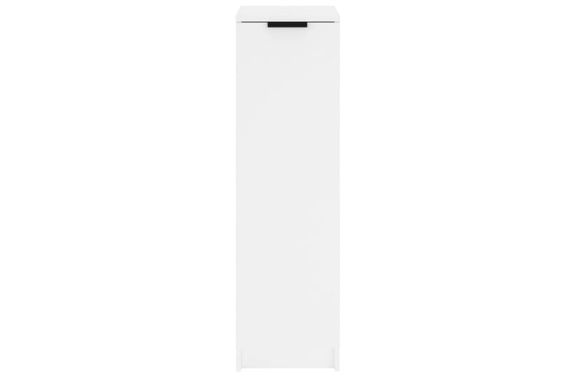 beBasic Skoskap hvit 30x35x100 cm konstruert tre - Hvit - Oppbevaring - Skooppbevaring - Skoskap