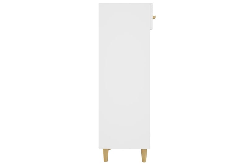 beBasic Skoskap hvit 30x35x105 cm konstruert tre - Hvit - Oppbevaring - Skooppbevaring - Skoskap