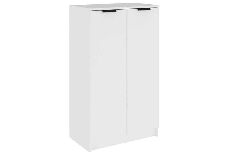 beBasic Skoskap hvit 59x35x100 cm konstruert tre - Hvit - Oppbevaring - Skooppbevaring - Skoskap