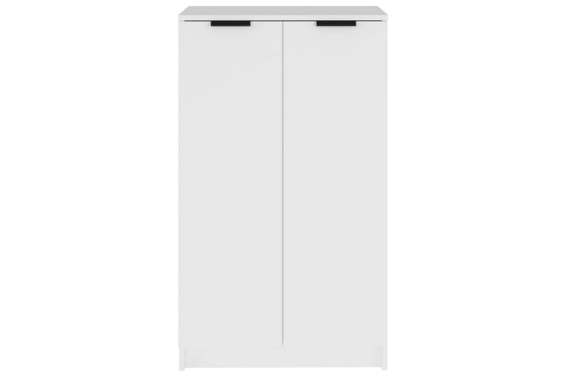 beBasic Skoskap hvit 59x35x100 cm konstruert tre - Hvit - Oppbevaring - Skooppbevaring - Skoskap