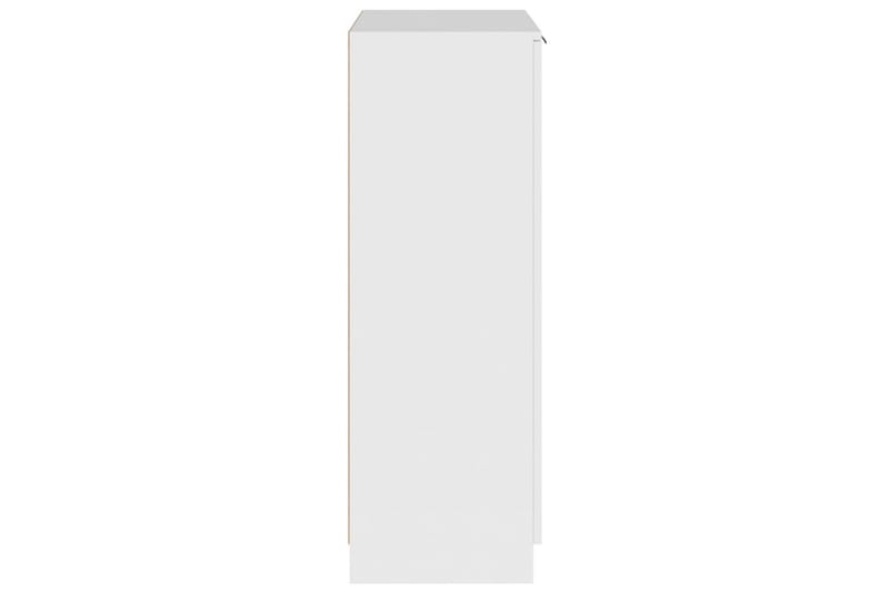 beBasic Skoskap hvit 59x35x100 cm konstruert tre - Hvit - Oppbevaring - Skooppbevaring - Skoskap