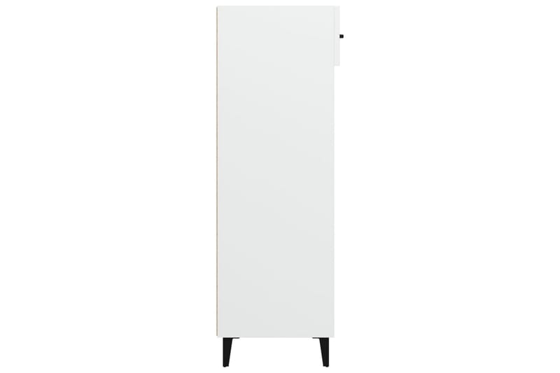 beBasic Skoskap hvit 60x35x105 cm konstruert tre - Hvit - Oppbevaring - Skooppbevaring - Skoskap