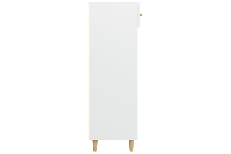beBasic Skoskap hvit 60x35x105 cm konstruert tre - Hvit - Oppbevaring - Skooppbevaring - Skoskap